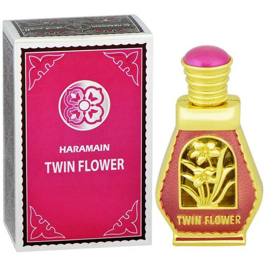 Al Haramain Ladies Twin Flower Perfume Oil 0.5 oz Fragrances - Luxurious Fragrance Available Online in Hong Kong & China