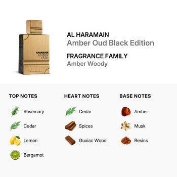 Al Haramain Men's Amber Oud Black Edition EDP 2.0 oz - Luxurious Fragrance Available Online in Hong Kong & China