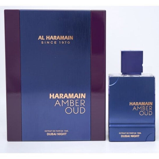 Al Haramain Men's Amber Oud Dubai Night Extrait de Parfum Spray 2.53 oz Fragrances - Luxurious Fragrance Available Online in Hong Kong & China
