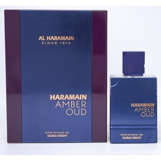 Al Haramain Men's Amber Oud Dubai Night Extrait de Parfum Spray 2.53 oz Fragrances - Luxurious Fragrance Available Online in Hong Kong & China