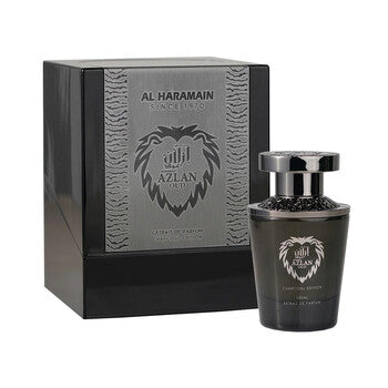 Al Haramain Men's Azlan Oud Charcoal Edition Extrait de Parfum Spray 3.4 oz - Luxurious Fragrance Available Online in Hong Kong & China