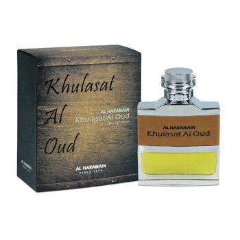 Al Haramain Men's Khulasat Al Oud EDP 3.4 oz - Luxurious Fragrance Available Online in Hong Kong & China