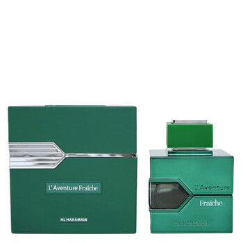 Al Haramain Men's L'Aventure Fraiche Extrait de Parfum 3.3 oz - Luxurious Fragrance Available Online in Hong Kong & China