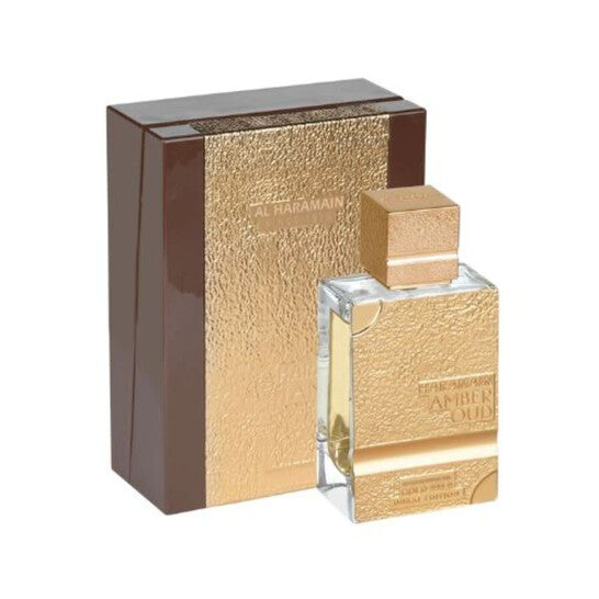 Al Haramain Unisex Amber Oud Gold 999.9 Dubai Edition Extrait de Parfum Spray 3.38 oz - Luxurious Fragrance Available Online in Hong Kong & China