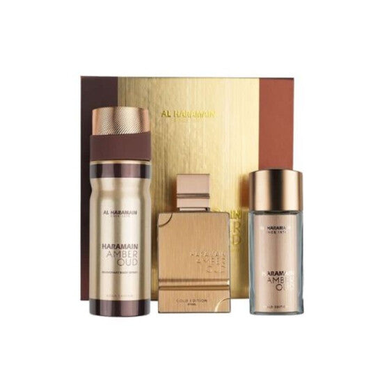 Al Haramain Unisex Amber Oud Gold Edition Gift Set Fragrances - Luxurious Fragrance Available Online in Hong Kong & China