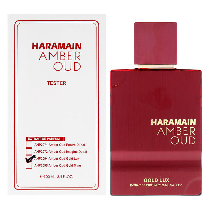 Al Haramain Unisex Amber Oud Gold Lux Extrait de Parfum Spray 3.4 oz (Tester) Fragrances (Wholesale) - Luxurious Fragrance Available Online in Hong Kong & China