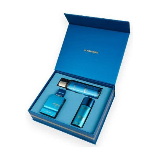Al Haramain Unisex Amber Oud Aqua Dubai Gift Set Fragrances (Wholesale) - Luxurious Fragrance Available Online in Hong Kong & China