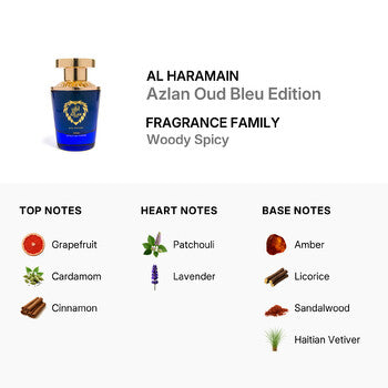 Al Haramain Unisex Azlan Oud Bleu Edition Extrait de Parfum Spray 3.4 oz (Tester) (Wholesale) - Luxurious Fragrance Available Online in Hong Kong & China