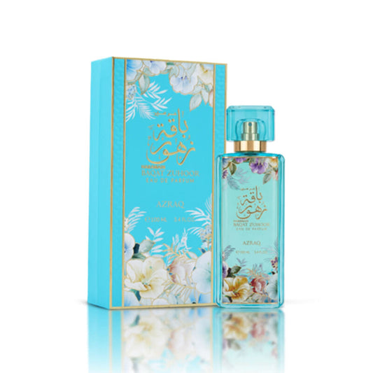 Al Haramain Unisex Baqat Zuhoor Azraq EDP Spray 3.38 oz Fragrances - Luxurious Fragrance Available Online in Hong Kong & China