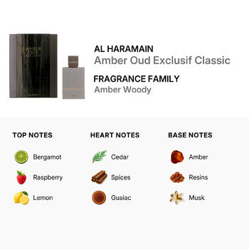 Al Haramain Unisex Extrait de Parfum Amber Oud Exclusif Classic EDP 2.0 oz (Wholesale) - Luxurious Fragrance Available Online in Hong Kong & China