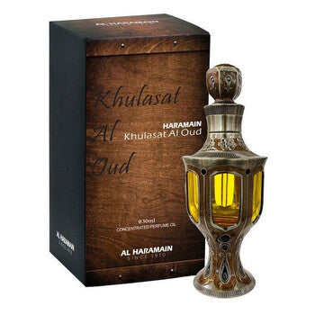 Al Haramain Unisex Khulasat Al Oud Perfume Oil 1.0 oz (Wholesale) - Luxurious Fragrance Available Online in Hong Kong & China