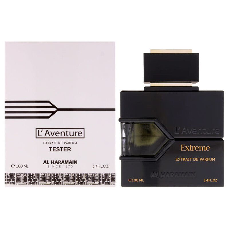 Al Haramain Unisex L'Aventure Extreme Extrait de Parfum Spray 3.4 oz (Tester) Fragrances (Wholesale) - Luxurious Fragrance Available Online in Hong Kong & China