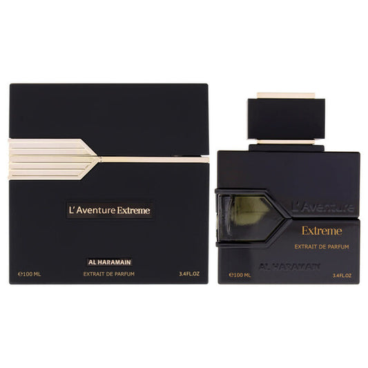 Al Haramain Unisex L'Aventure Extreme Extrait de Parfum Spray 3.4 oz Fragrances - Luxurious Fragrance Available Online in Hong Kong & China