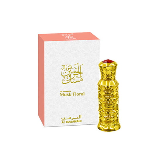 Al Haramain Unisex Musk Floral Perfume Oil 0.4 oz Fragrances (Wholesale) - Luxurious Fragrance Available Online in Hong Kong & China