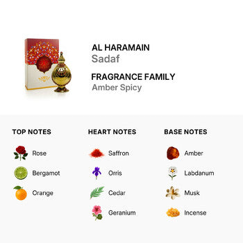 Al Haramain Unisex Sadaf Perfume Oil 0.5 oz Fragrances (Wholesale) - Luxurious Fragrance Available Online in Hong Kong & China