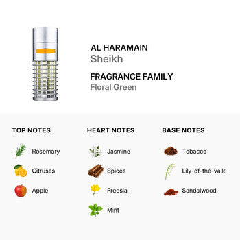 Al Haramain Men's Sheikh EDP Spray 2.87 oz - Luxurious Fragrance Available Online in Hong Kong & China