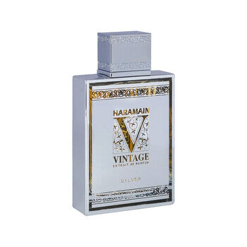 Al Haramain Unisex Vintage Silver Extrait de Parfum Spray 3.4 oz - Luxurious Fragrance Available Online in Hong Kong & China