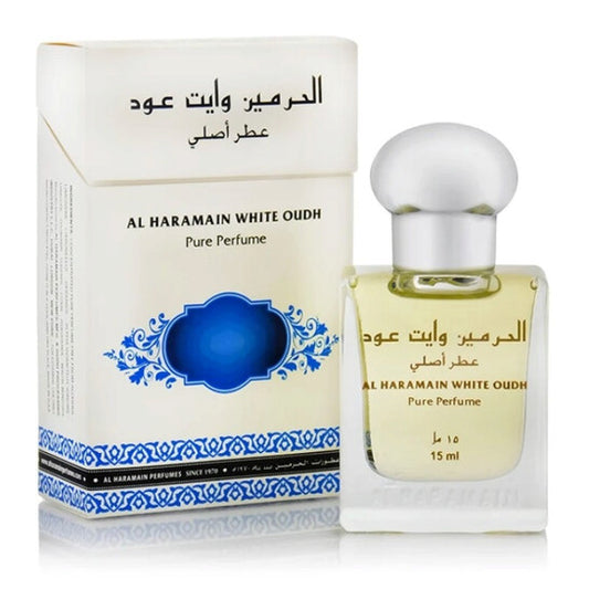 Al Haramain Unisex White Oudh Perfume Oil 0.5 oz Fragrances - Luxurious Fragrance Available Online in Hong Kong & China