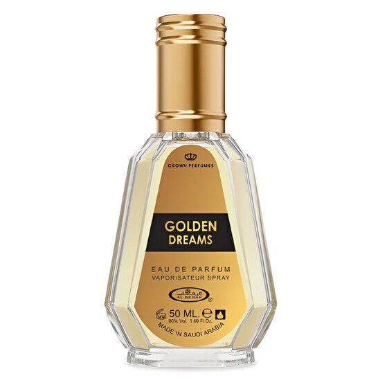 Al Rehab Ladies Golden Dreams EDP Spray 1.7 oz - Luxurious Fragrance Available Online in Hong Kong & China