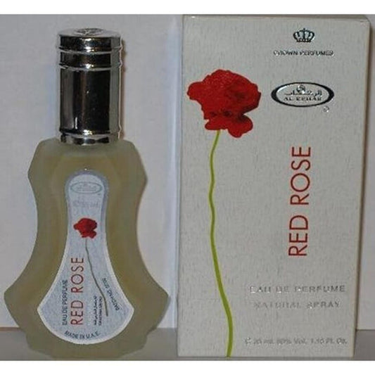 Al Rehab Ladies Red Rose EDP Spray 1.15 oz Fragrances - Luxurious Fragrance Available Online in Hong Kong & China
