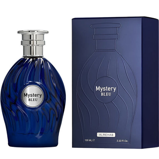 Al Rehab Men's Mystery Bleu EDP Spray 3.4 oz Fragrances (Wholesale) - Luxurious Fragrance Available Online in Hong Kong & China