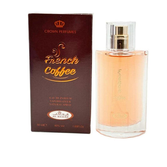Al Rehab Unisex French Coffee EDP Spray 1.65 oz Fragrances (Wholesale) - Luxurious Fragrance Available Online in Hong Kong & China