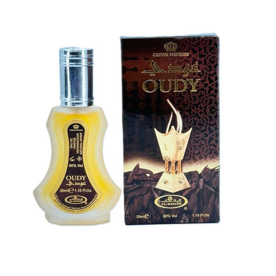 Al Rehab Unisex Oudy EDP Spray 1.15 oz Fragrances (Wholesale) - Luxurious Fragrance Available Online in Hong Kong & China
