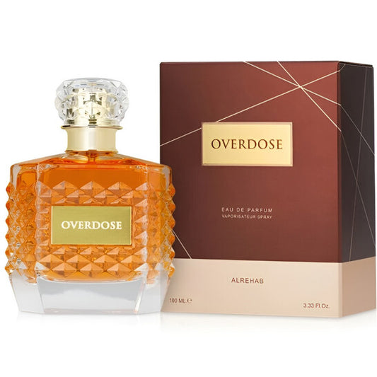 Al Rehab Unisex Overdose EDP Spray 3.4 oz Fragrances (Wholesale) - Luxurious Fragrance Available Online in Hong Kong & China