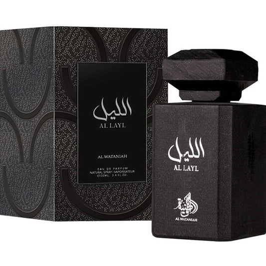Al Wataniah Men's Al Layl EDP Spray 3.4 oz Fragrances - Luxurious Fragrance Available Online in Hong Kong & China