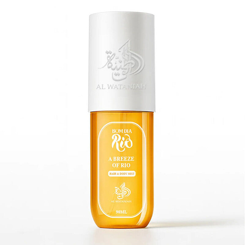 Al Wataniah Unisex Bom Dia Rio Mist 3 oz Fragrances - Luxurious Fragrance Available Online in Hong Kong & China