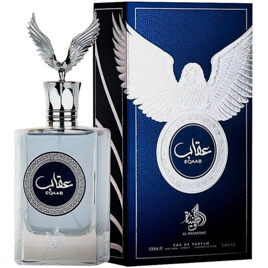 Al Wataniah Unisex Eqaab EDP Spray 3.4 oz Fragrances (Wholesale) - Luxurious Fragrance Available Online in Hong Kong & China