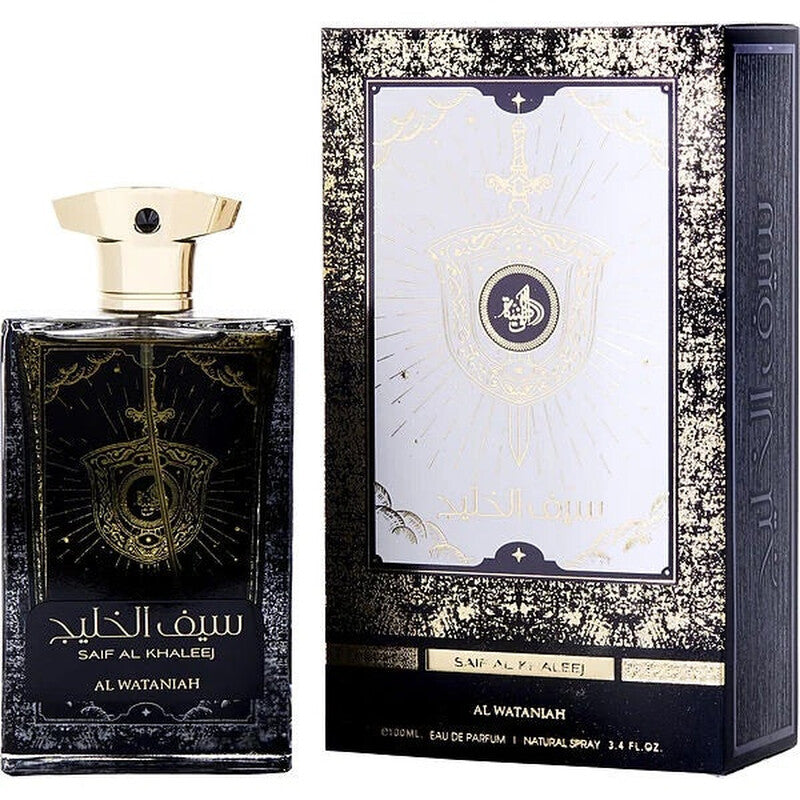 Al Wataniah Unisex Saif Al Khaleej EDP Spray 3.4 oz Fragrances (Wholesale) - Luxurious Fragrance Available Online in Hong Kong & China