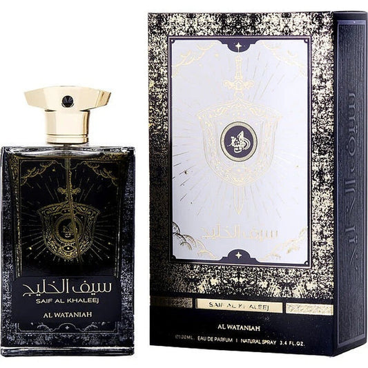 Al Wataniah Unisex Saif Al Khaleej EDP Spray 3.4 oz Fragrances (Wholesale) - Luxurious Fragrance Available Online in Hong Kong & China