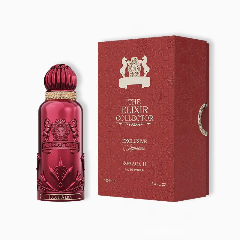 Alexandre J Unisex Rose Alba II EDP 3.4 oz Fragrances (Wholesale) - Luxurious Fragrance Available Online in Hong Kong & China