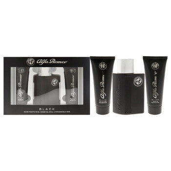 Alfa Romeo Men's Black Gift Set - Luxurious Fragrance Available Online in Hong Kong & China