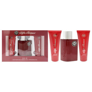 Alfa Romeo Men's Red Gift Set - Luxurious Fragrance Available Online in Hong Kong & China