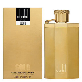 Alfred Dunhill Men's Desire Gold For Men EDT 3.4 oz - Luxurious Fragrance Available Online in Hong Kong & China