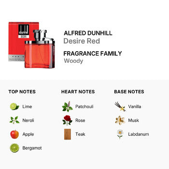 Alfred Dunhill Men's Desire Red EDT Spray 1.7 oz Fragrances (Wholesale) - Luxurious Fragrance Available Online in Hong Kong & China