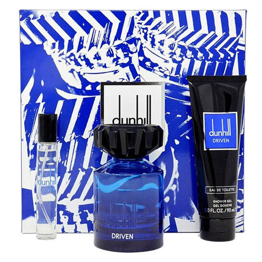 Alfred Dunhill Men's Driven Blue Gift Set Fragrances  (Wholesale) - Luxurious Fragrance Available Online in Hong Kong & China