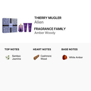 Thierry Mugler Alien / Thierry Mugler 3pc Set (W) (Wholesale) - Luxurious Fragrance Available Online in Hong Kong & China