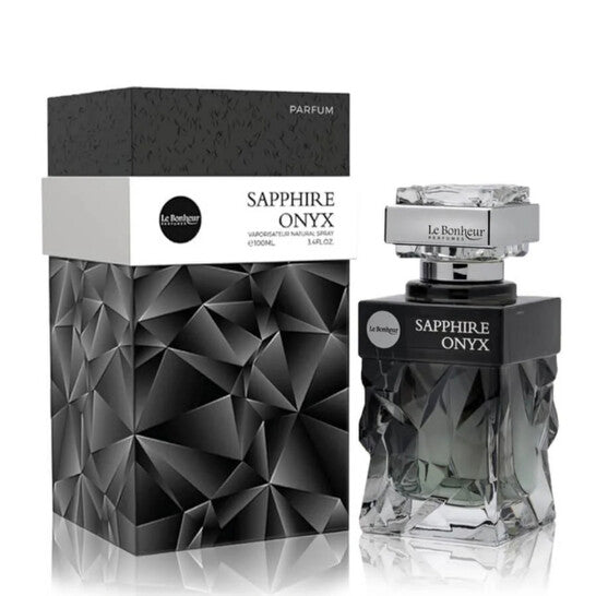 Le Bonheur Unisex Sapphire Onyx EDP Spray 3.4 oz Fragrances - Luxurious Fragrance Available Online in Hong Kong & China