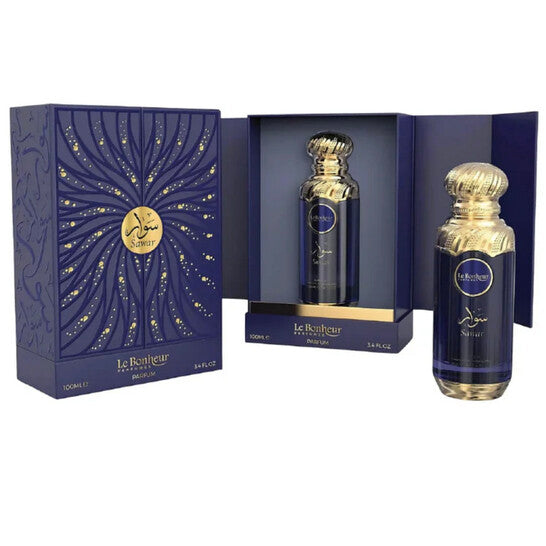 Le Bonheur Unisex Sawar EDP Spray 3.4 oz Fragrances (Wholesale) - Luxurious Fragrance Available Online in Hong Kong & China