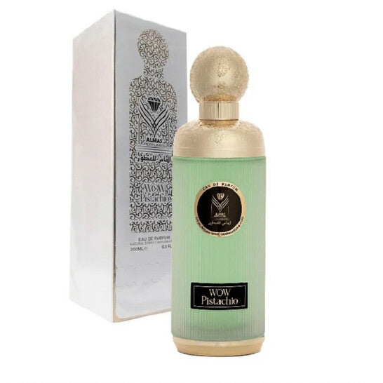 Almas Unisex WOW Pistachio EDP Spray 6.7 oz Fragrances (Wholesale) - Luxurious Fragrance Available Online in Hong Kong & China