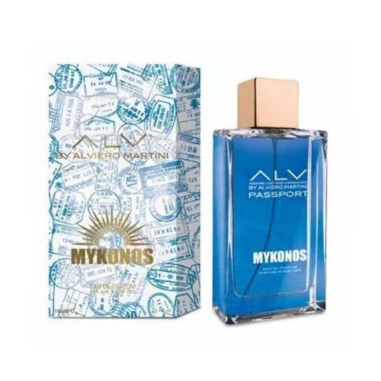 Alviero Martini Unisex Passport Mykonos EDP 3.4 oz Fragrances (Wholesale) - Luxurious Fragrance Available Online in Hong Kong & China