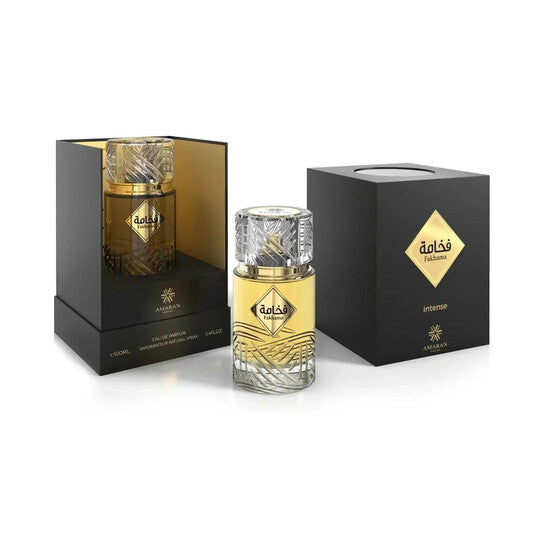 Amaran Unisex Fakhama Intense EDP Spray 3.4 oz Fragrances (Wholesale) - Luxurious Fragrance Available Online in Hong Kong & China