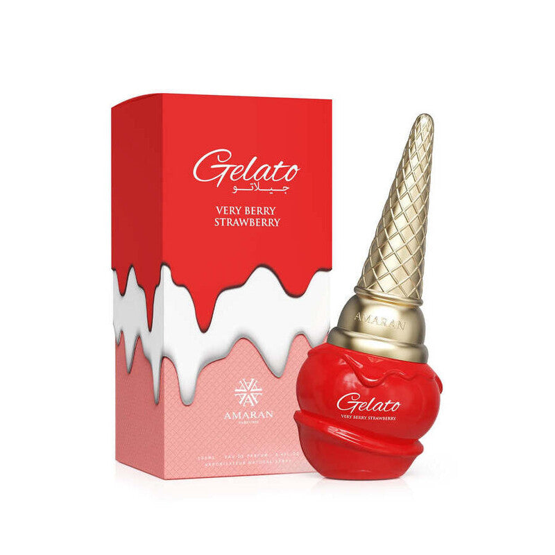 Amaran Unisex Gelato Very Berry Strawberry EDP 3.4 oz Fragrances - Luxurious Fragrance Available Online in Hong Kong & China