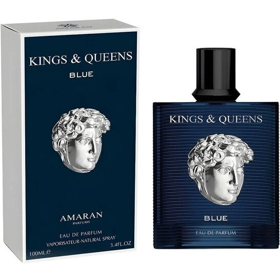 Amaran Unisex Kings & Queens Blue EDP Spray 3.4 oz Fragrances (Wholesale) - Luxurious Fragrance Available Online in Hong Kong & China