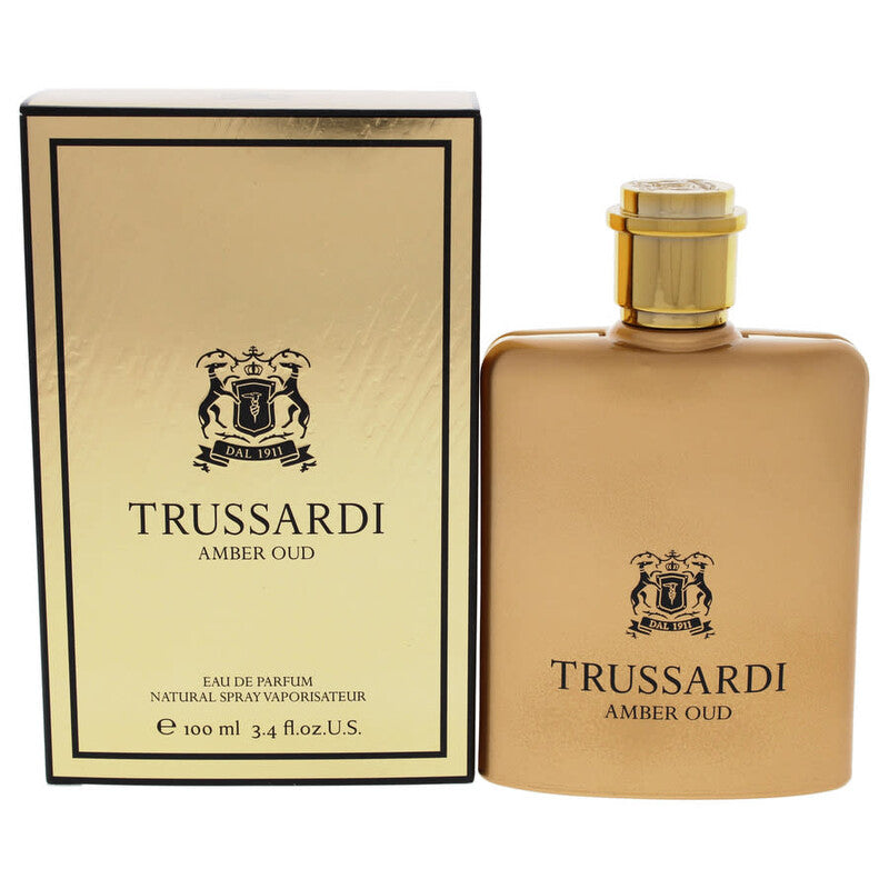 Trussardi Amber Oud by Trussardi for Men - 3.4 oz EDP Spray - Luxurious Fragrance Available Online in Hong Kong & China