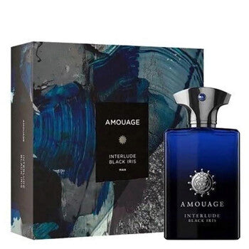 Amouage Men's Interlude Black Iris Eau de Parfum Cologne 3.3 oz/ 100 ml - Luxurious Fragrance Available Online in Hong Kong & China