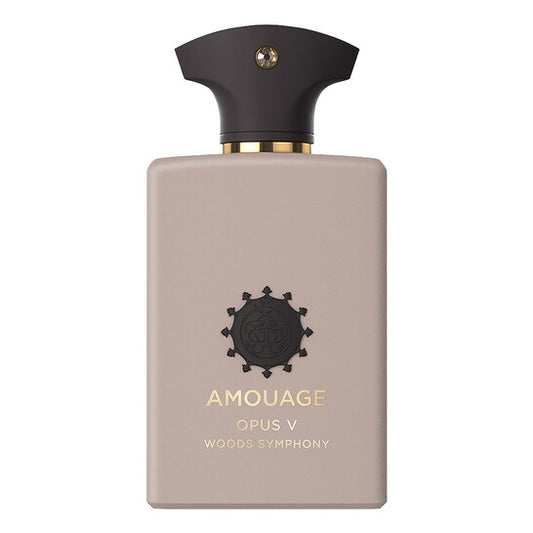 Amouage Unisex Library Collection Opus V Woods Symphony EDP 3.38 oz (Tester)  - Luxurious Fragrance Available Online in Hong Kong & China